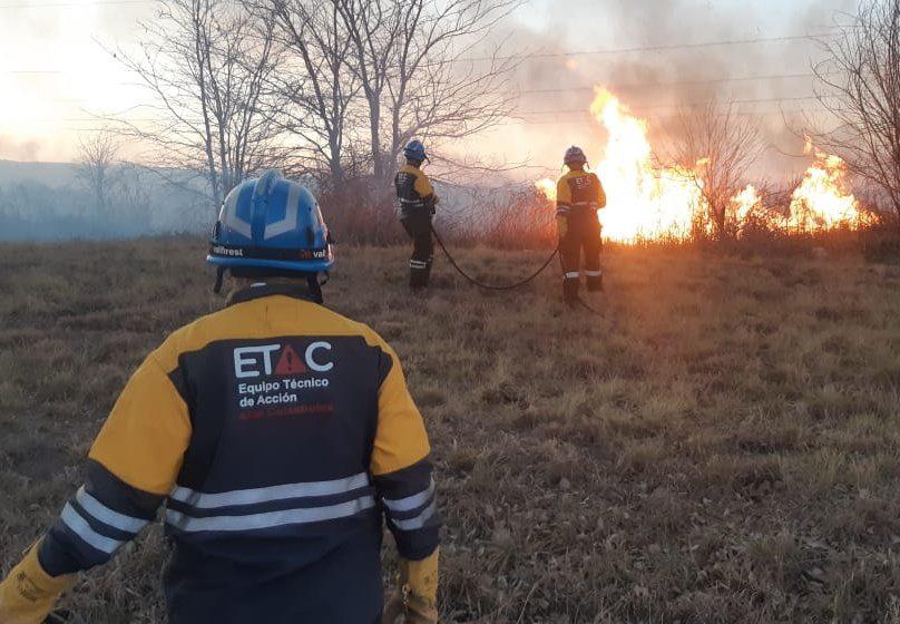Incendio en Malagueño @minsegcba
