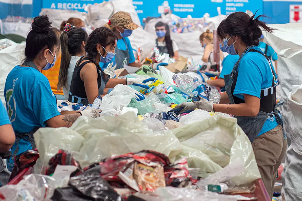 centro reciclado
