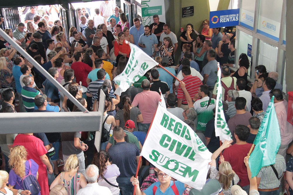Protesta Suoem @suoemcordoba