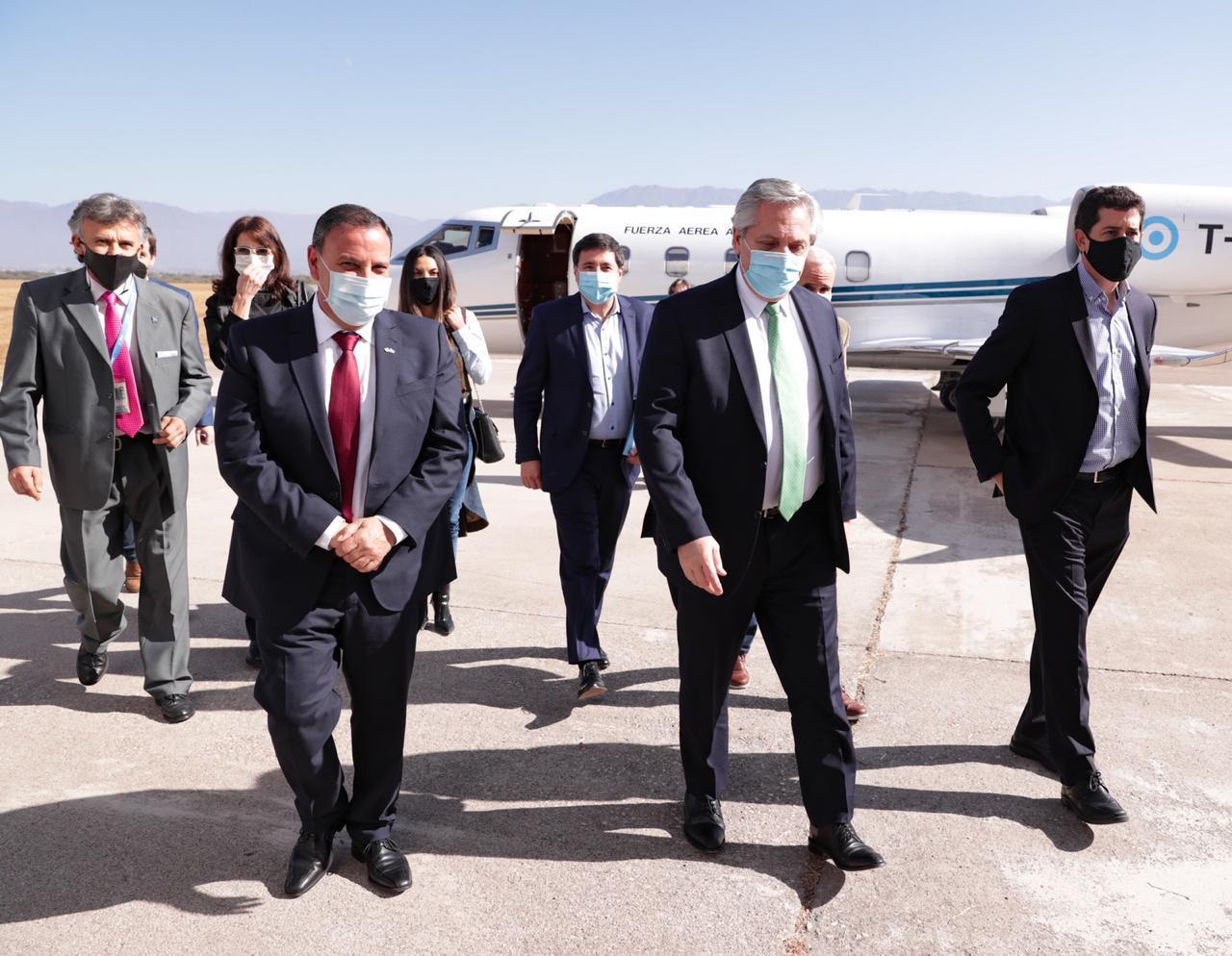 viaje de Fernández a La Rioja @Casarosada