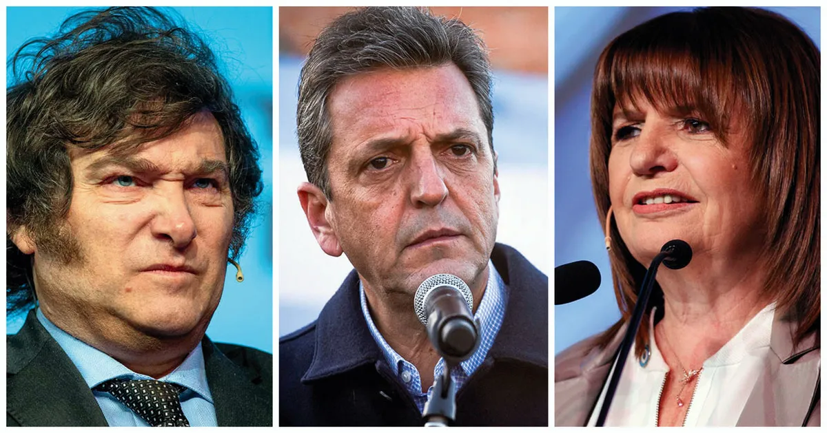 Milei - Massa - Bulrich