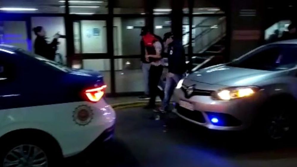 árbitro detenido