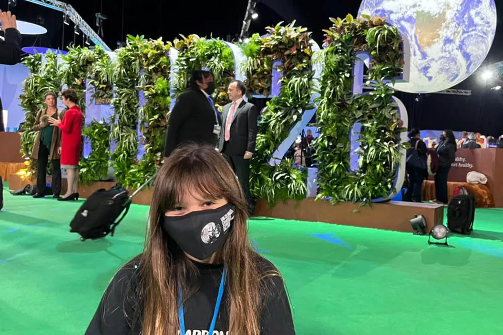 Sofia en la COP26