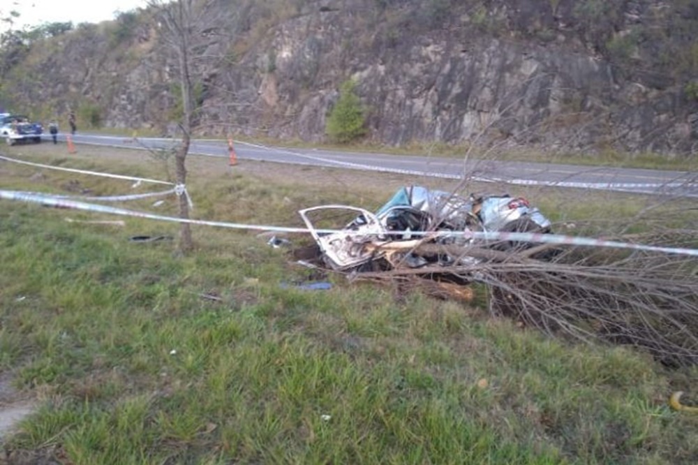 choque fatal autopista Carlos Paz vivo