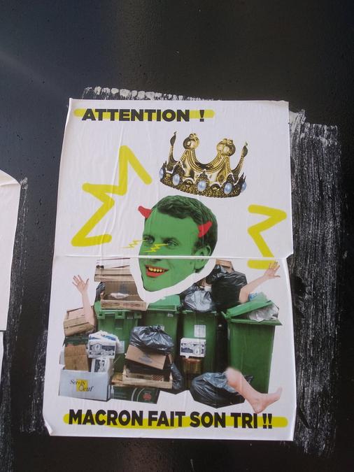 macron protesta