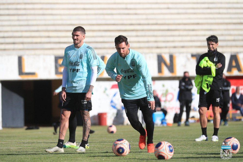 Argentina entrena by AFA