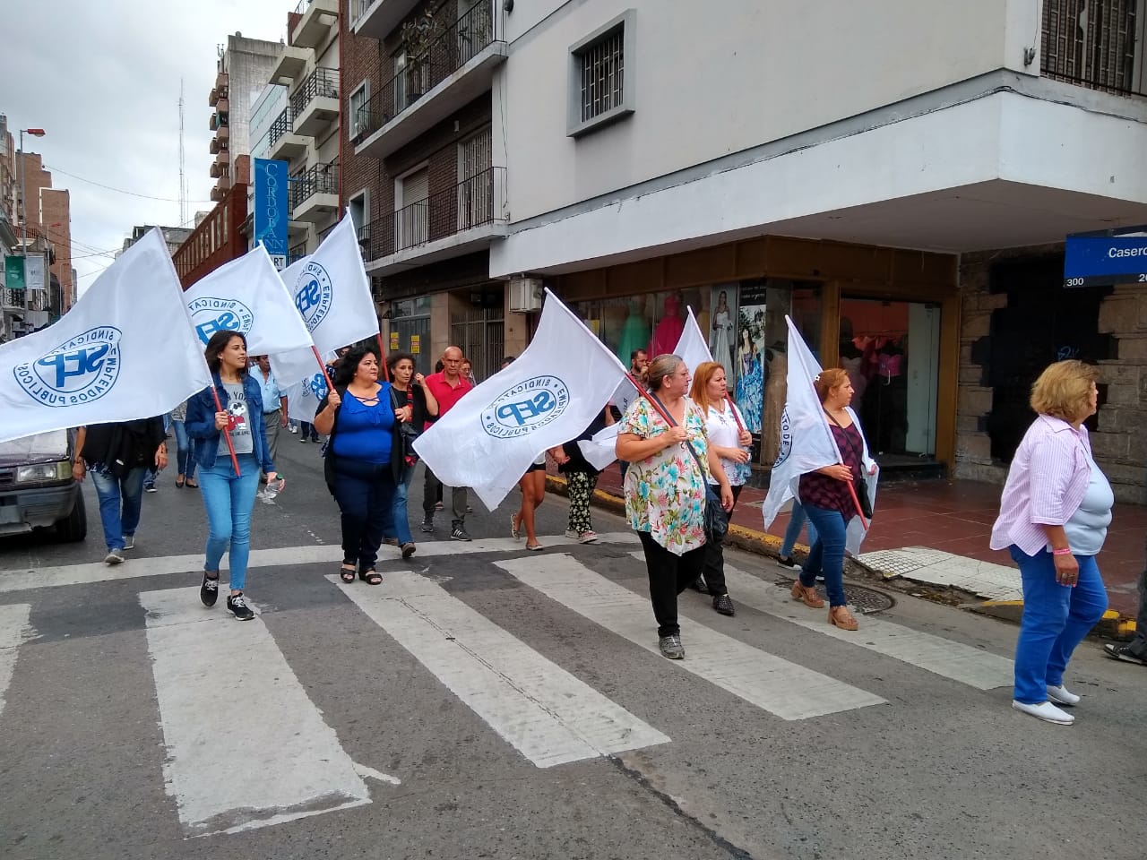 gremios marcha Foto: LNM