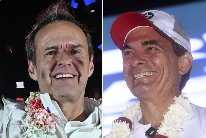 Rodrigo Paz Pereira y Tuto Quiroga