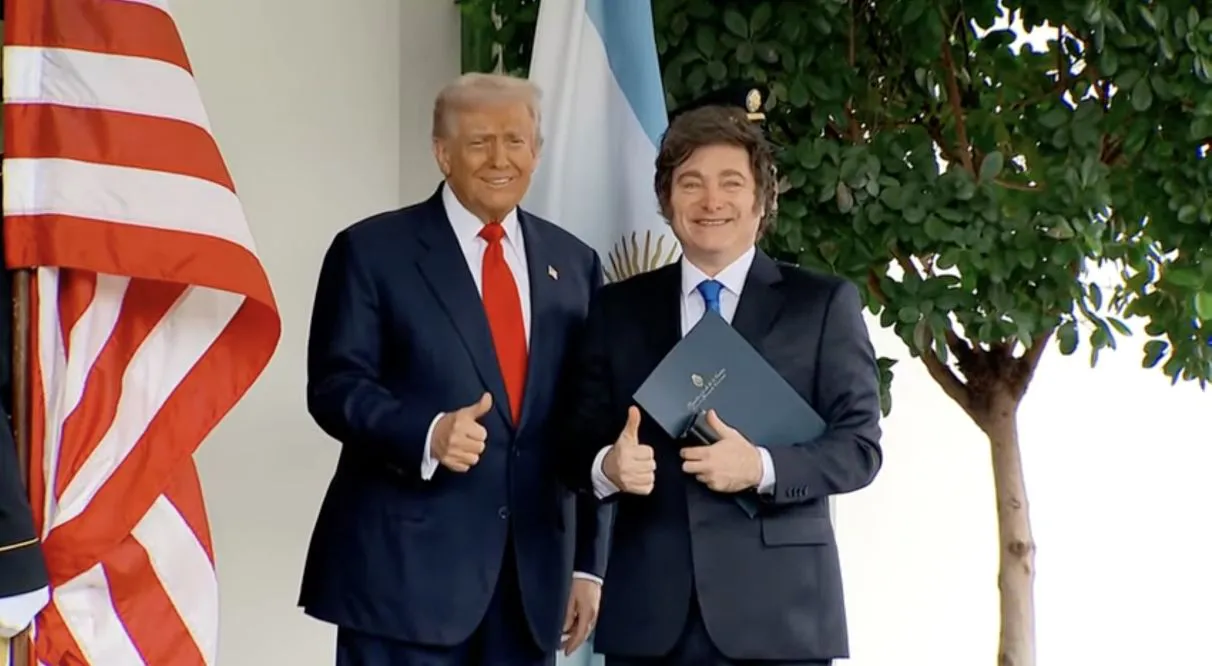 Trump y Milei by Presidencia