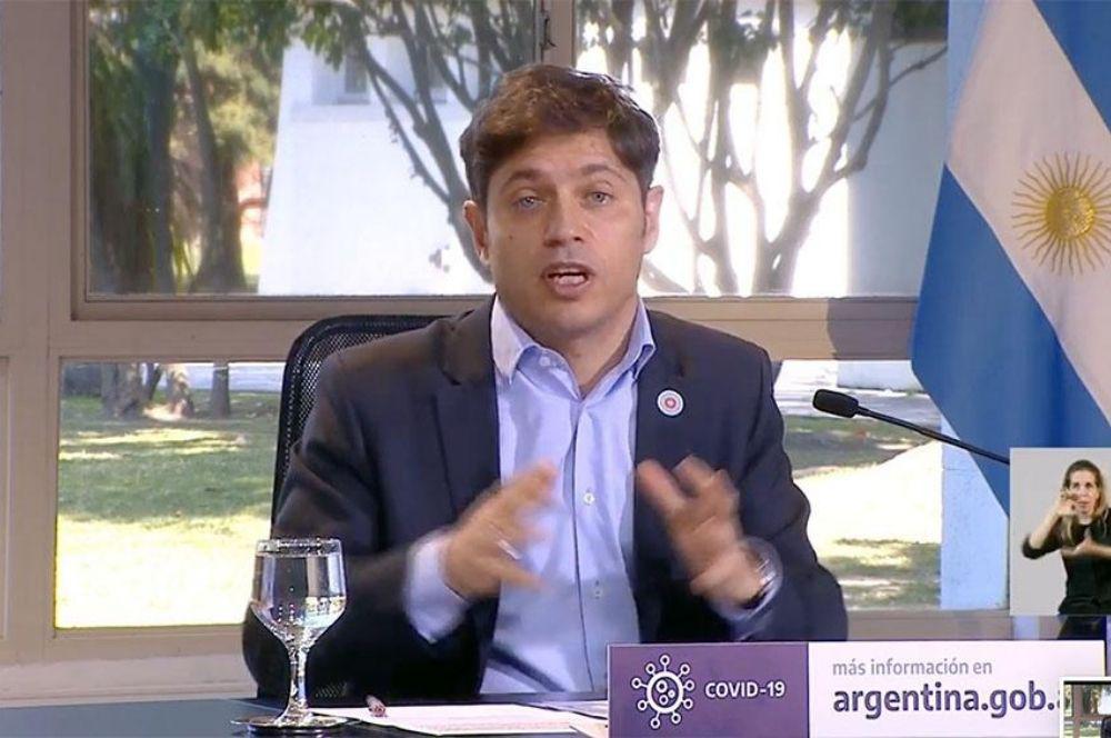 Kicillof anuncios 14 08 Télam