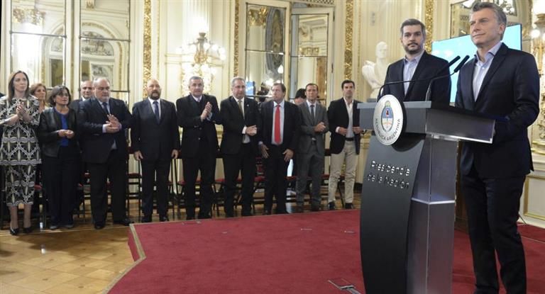 macri con gobernadores