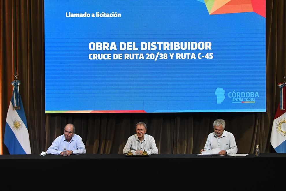 Anuncio licitación Obras viales en la Provincia