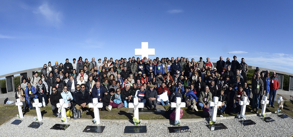familiares caidos en malvinas argentinas ex combatientes foto NA