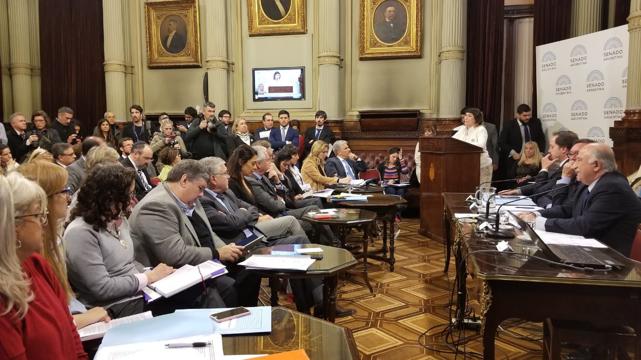 plenario debate aborto Senado