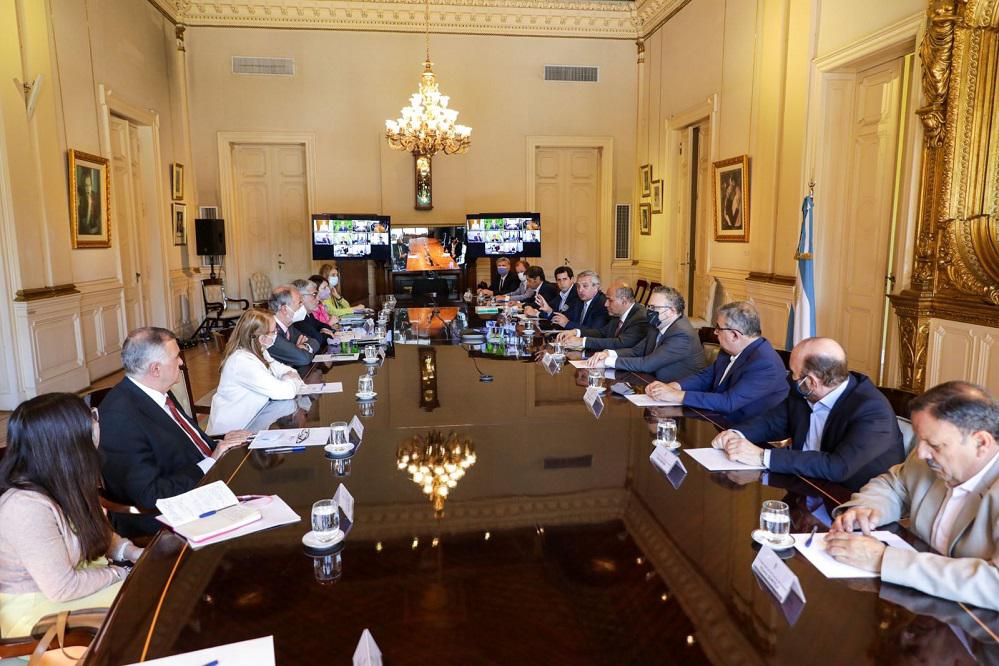 reunion fernandez con gobernadores control de precios casarosada
