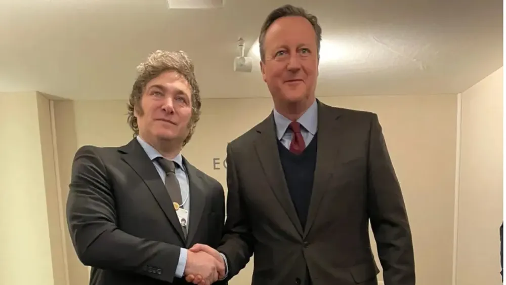 david cameron y milei
