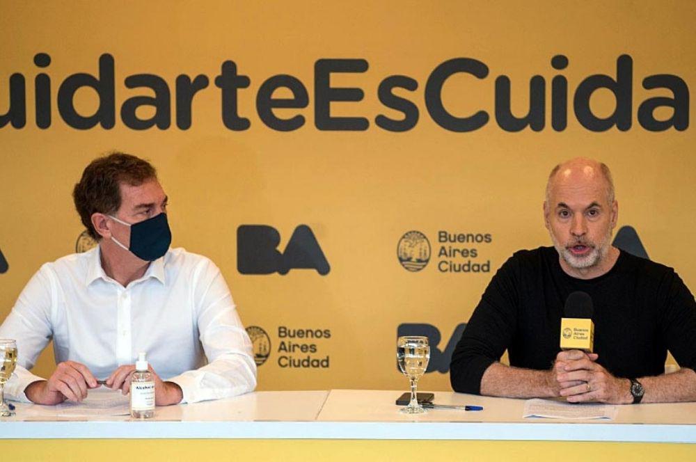 Larreta Santilli conferencia