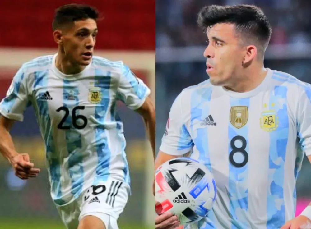 Nahuel Molina y Marcos Acuña