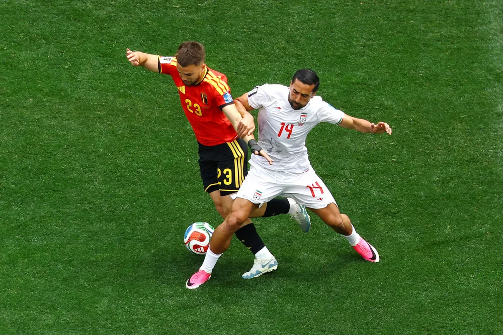 bélgica vs irán