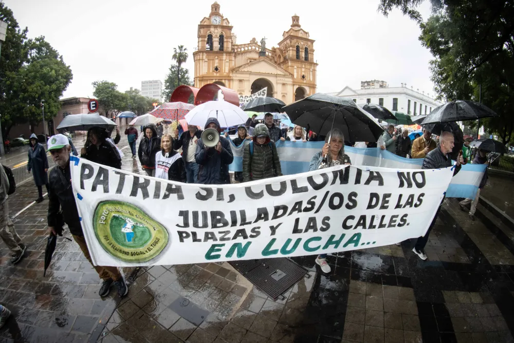 jubilados marcha jubilados foto JULIO PEREYRA