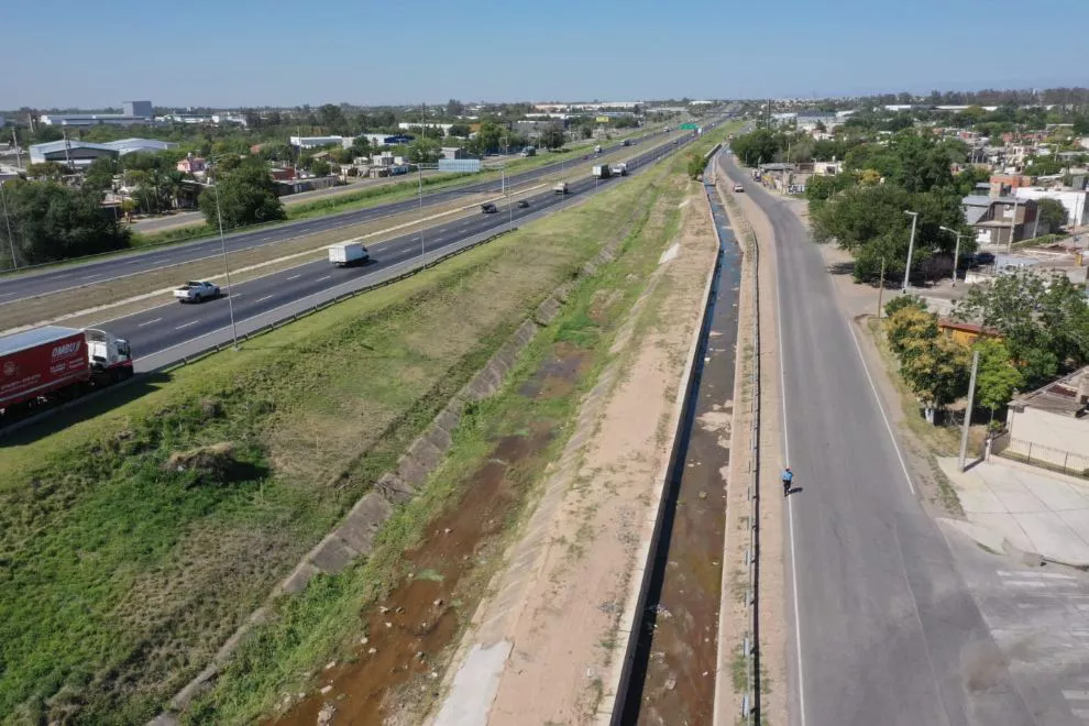 canal pluvial de avenida Circunvalación sur