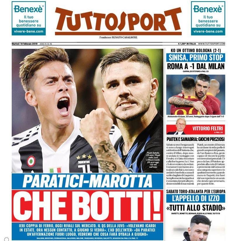 En Italia, el trueque Dybala-Inter es la atención