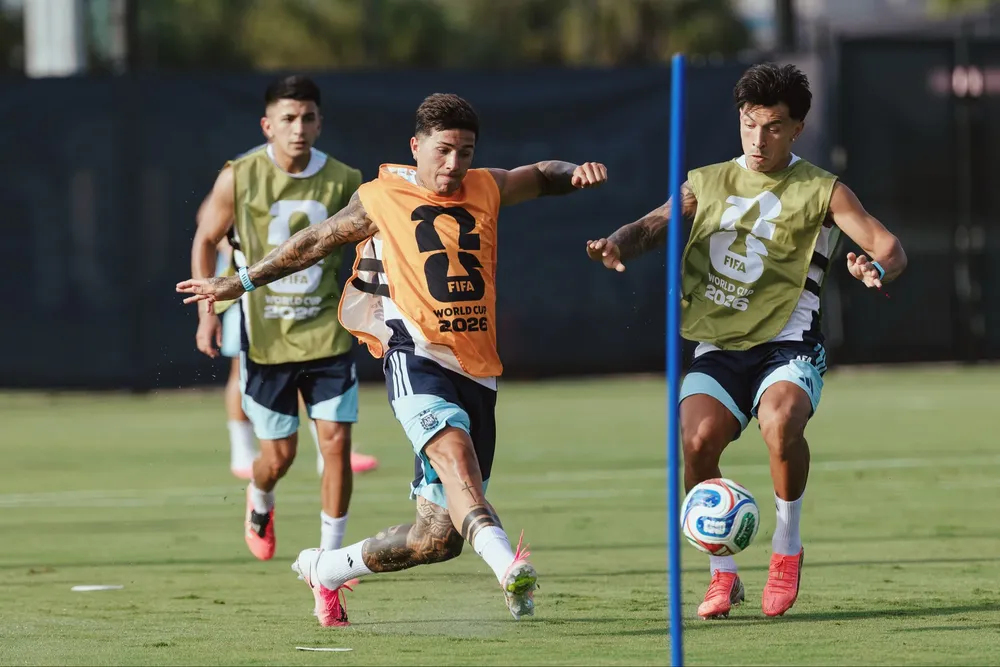 Entrenamiento de la Selección Argentina (X de la Selección Argentina) 2