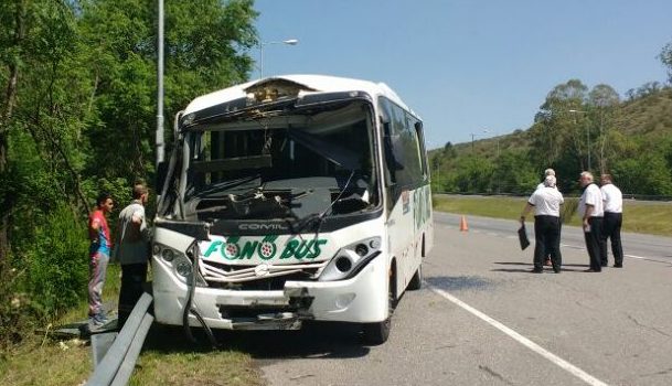 Accidente fono bus