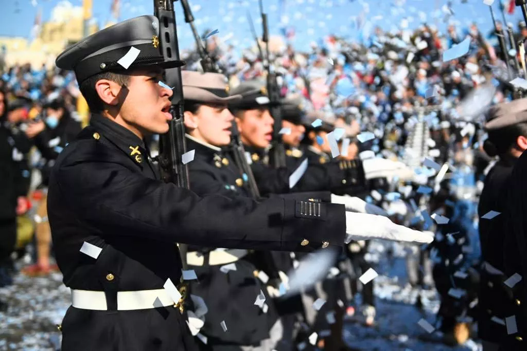 desfile patrio Córdoba 9 de julio 2022