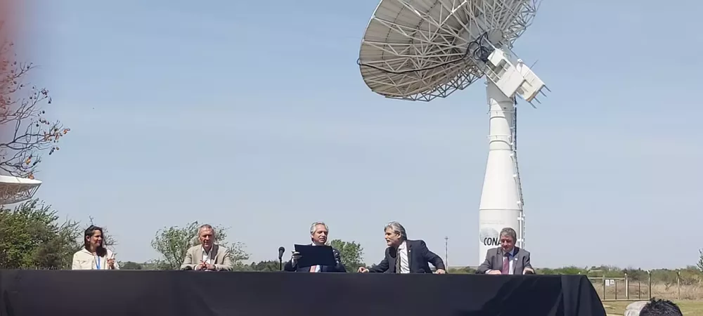 Fernández y Schiaretti en Conae by gentileza