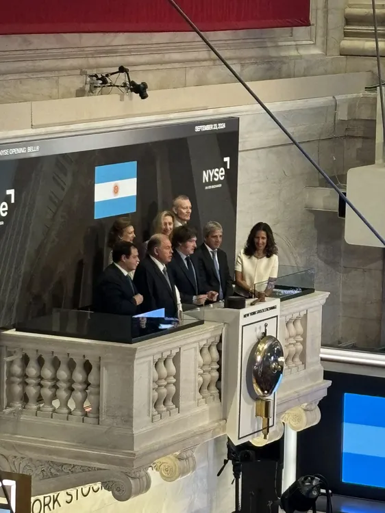 Javier Milei en Wall Street (NA) 2