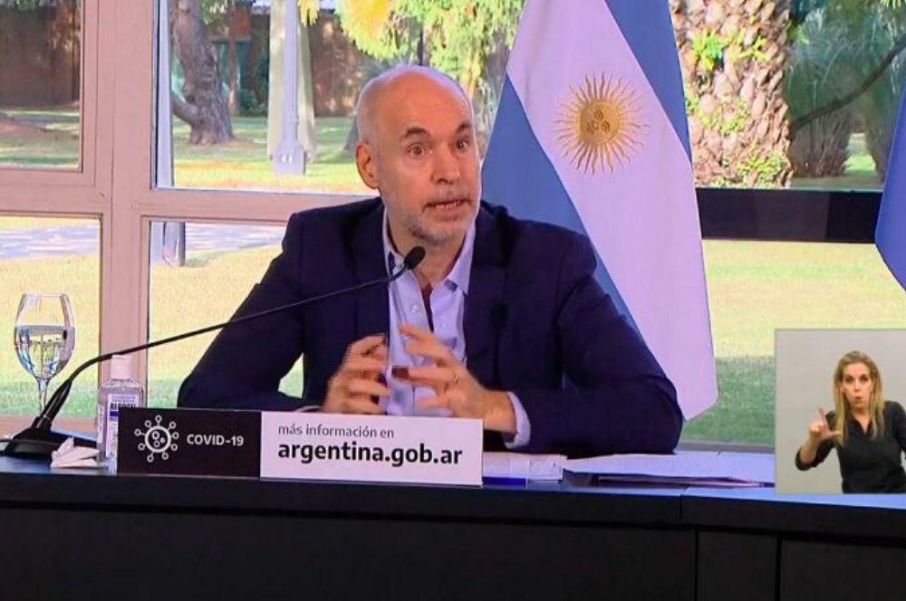 Horacio Rodríguez Larreta captura tv