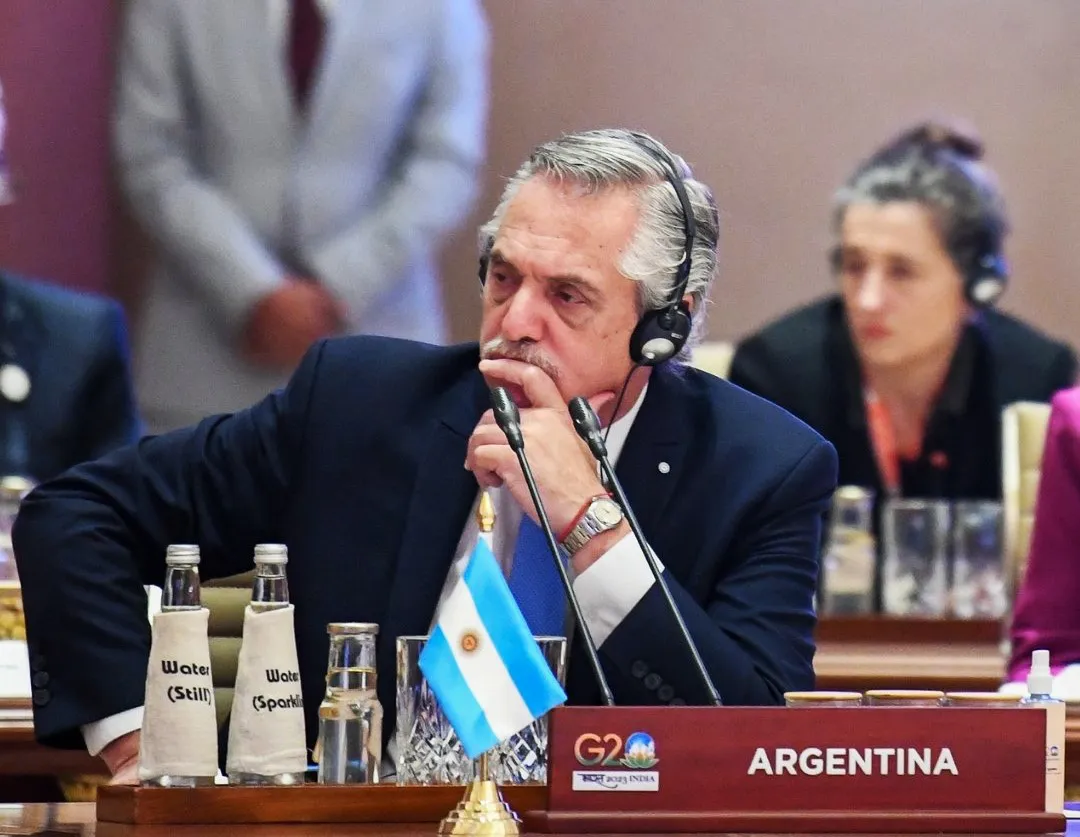 Alberto Fernández en el G20 (Casa Rosada)
