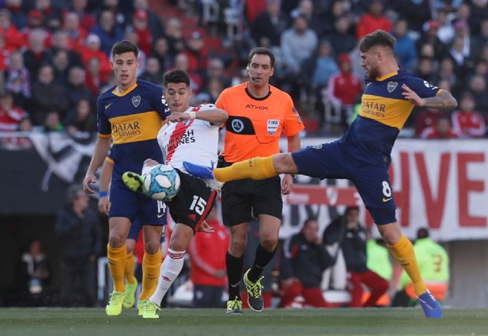 River vs Boca @BocaJrsOficial