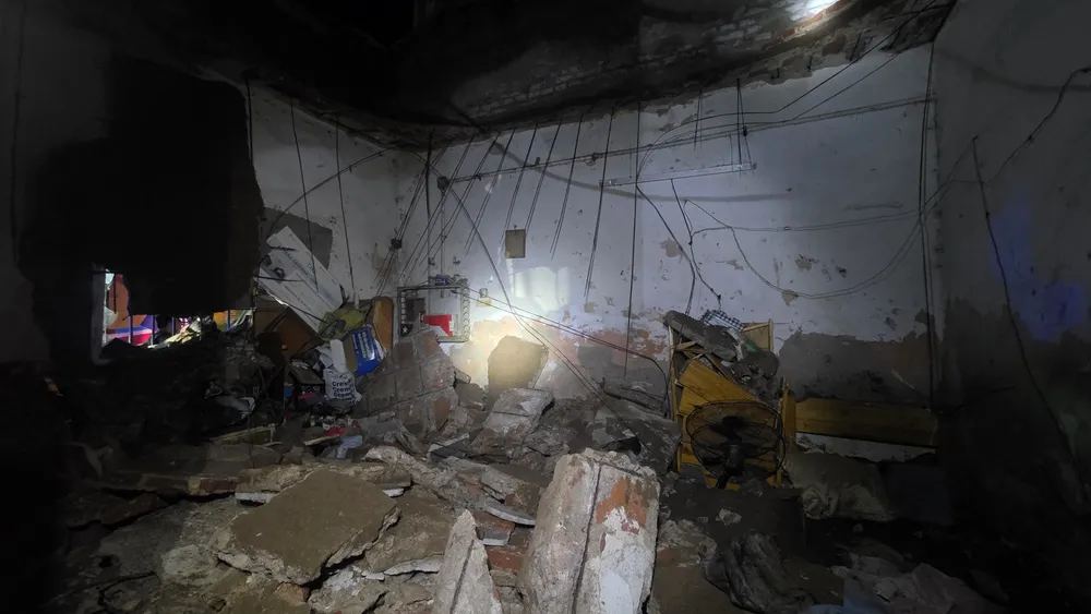 Derrumbe en barrio Muller (Policía)