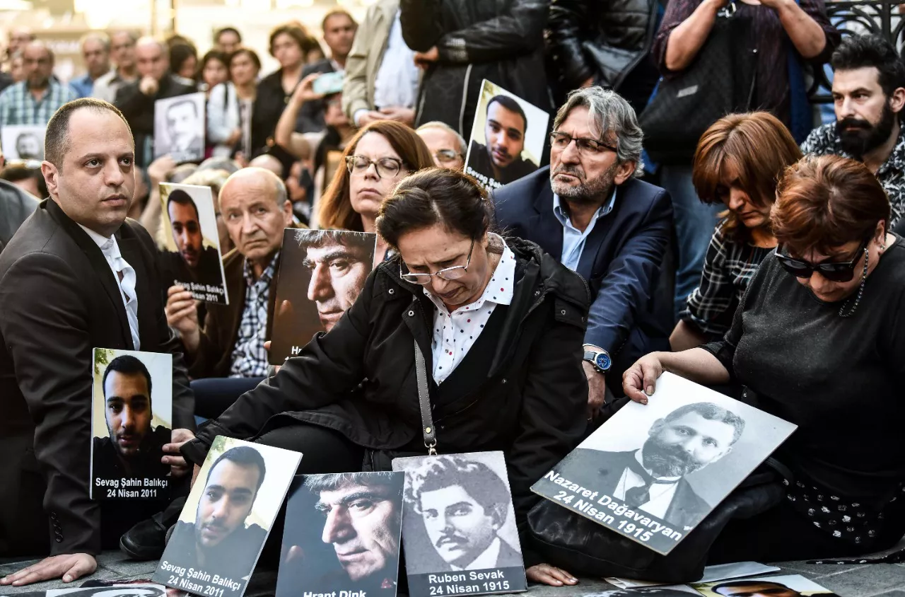 Recordatorio del Genocidio Armenio (AFP NA)