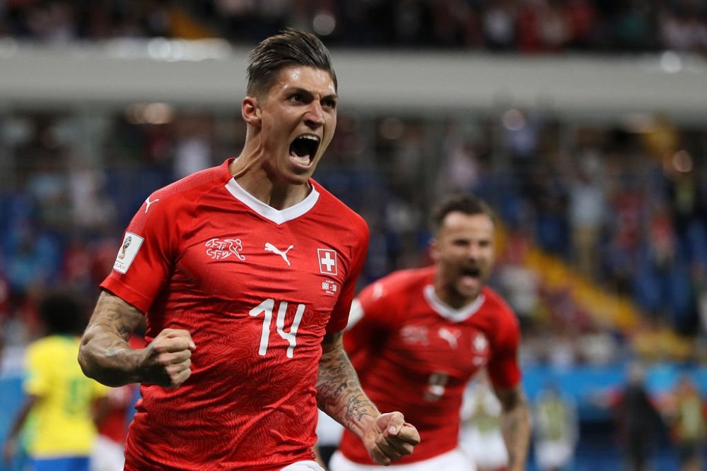 gol Zuber suiza brasil by Reuters