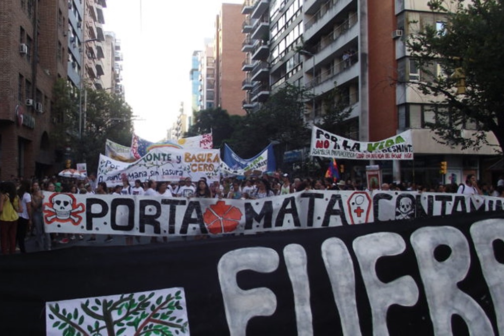reclamo ambiental - santa maría sin basura