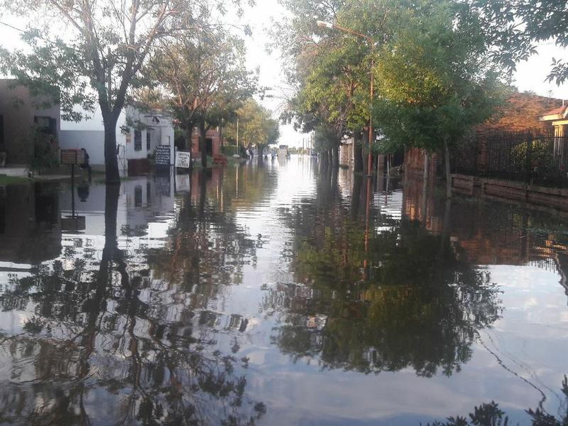 inundación San Justo