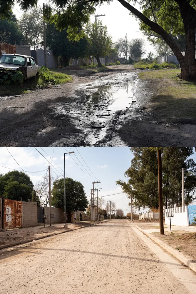 VILLA UNIÓN - antes y ahora