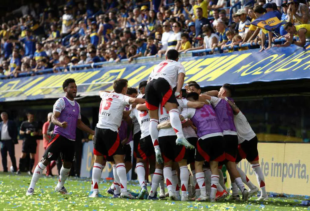 river boca festejo riv