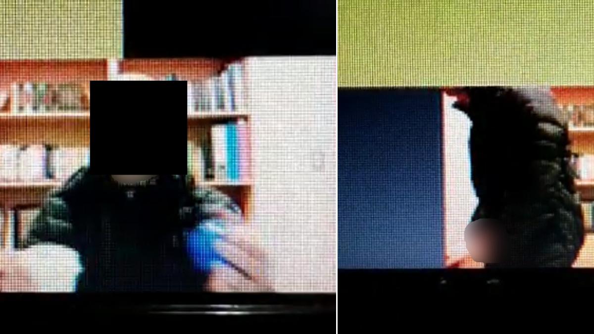 Docente UNRC by captura de video