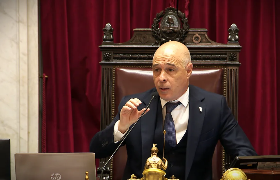Sesión del Senado (captura)