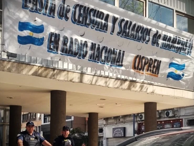 Caravana por salarios prensa (Cispren) 3