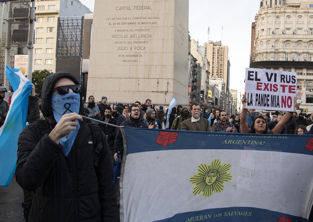 manifestacion anticuarentena NA