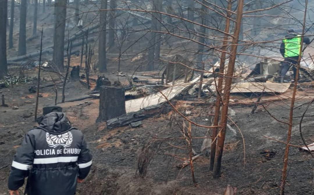 iNCENDIOS EN CHUBUT @MinSegChubut