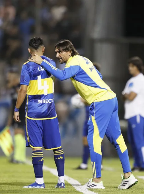 Debut de Diego Martínez (Twitter Boca Juniors)