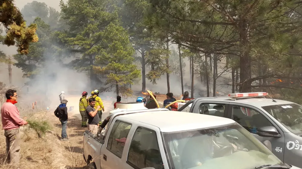 Incendio en El Durazno (Noticias Calamuchita)