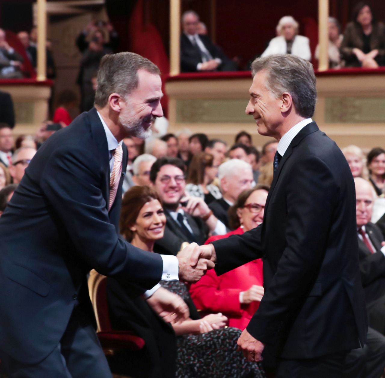 Rey de España y Macri by NA
