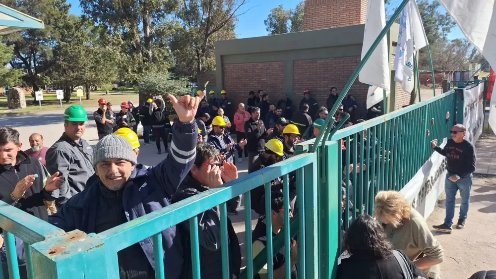 Conflicto en la Petroquímica Río Tercero (gentileza)